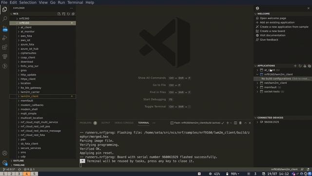 Getting Started with AVSystem Coiote and nRF Cloud Location Services using LwM2M смотреть онлайн