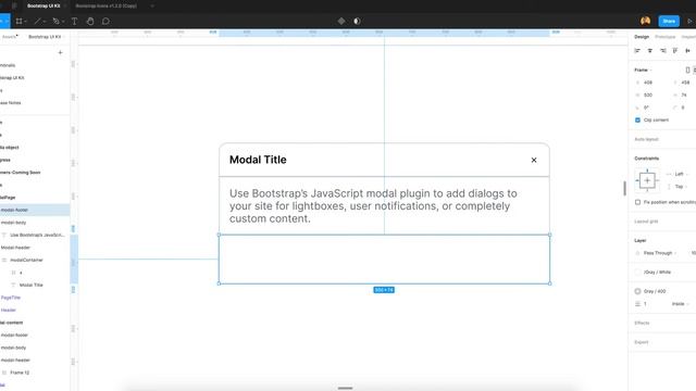 How to design a modal components in Figma? смотреть онлайн