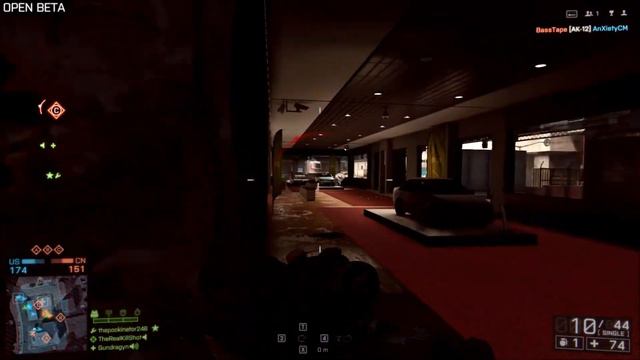 Battlefield 4 Beta Domination Gameplay - Scout смотреть онлайн