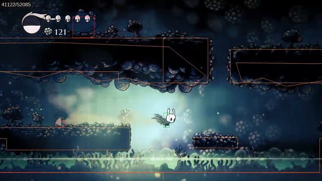 Hollow Knight TAS - WOW room bottom route смотреть онлайн