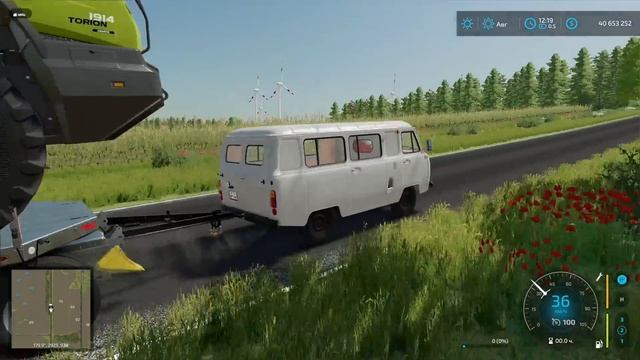 МАЖОРЫ УЛЕТЕЛИ С ДОРОГИ и ЗАСТРЯЛИ - Farming Simulator 2022 смотреть онлайн