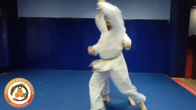 Бросковые техники в Айкидо Goseiryukan от учебной атаки ёкомен учи
