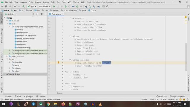 Android custom View types and how to extend them смотреть онлайн