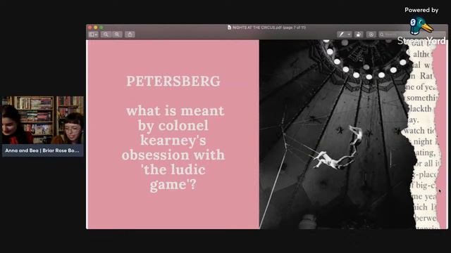 NIGHTS AT THE CIRCUS by Angela Carter | Briar Rose Book Club смотреть онлайн