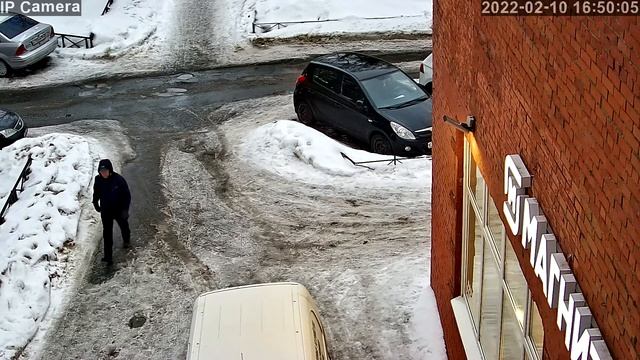 Пример картинки с поворотной IP камеры 2Мп 1080P PST BMV4X20IP с 4x оптическим зумом