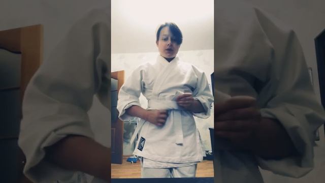 Как правильно завязать пояс на кимоно смотреть онлайн