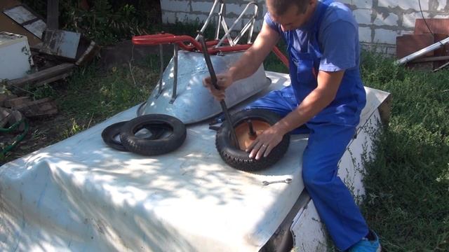 Апгрейд садовой тачки. Часть 2. смотреть онлайн