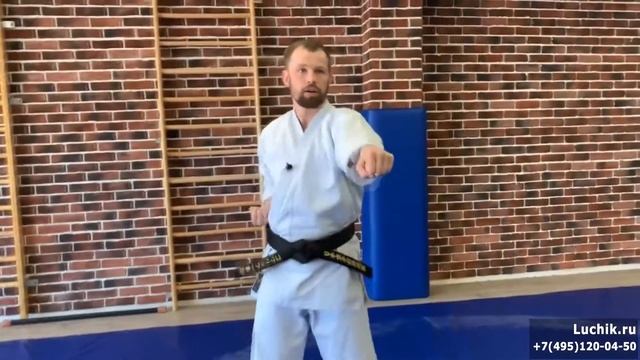 Онлайн занятия для детей: Урок каратэ №4 смотреть онлайн