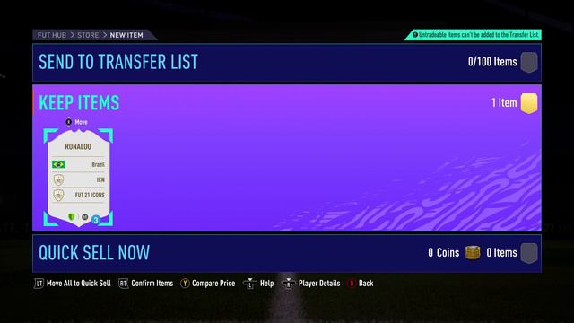 FIFA 21 Ultimate Team First 3 Pack Opening