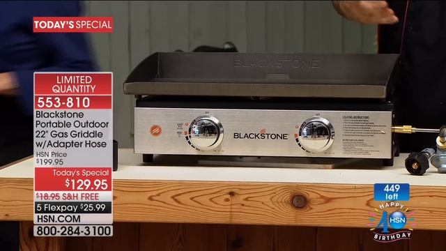 HSN | Kitchen Innovations Celebration featuring Blackstone Griddle 07.03.2017 - 12 AM смотреть онлайн