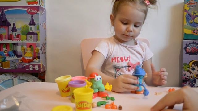 пластилин Play Doh что можно слепить лепим с детьми