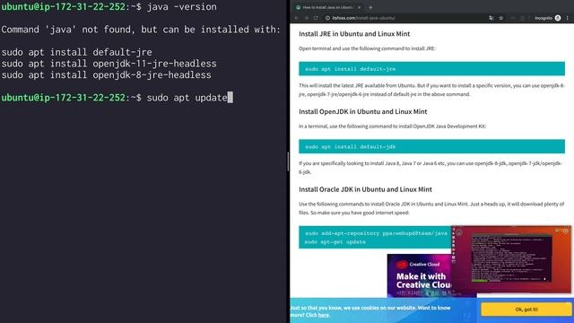 JAVA1 - 2.b. Java설치 - Linux смотреть онлайн