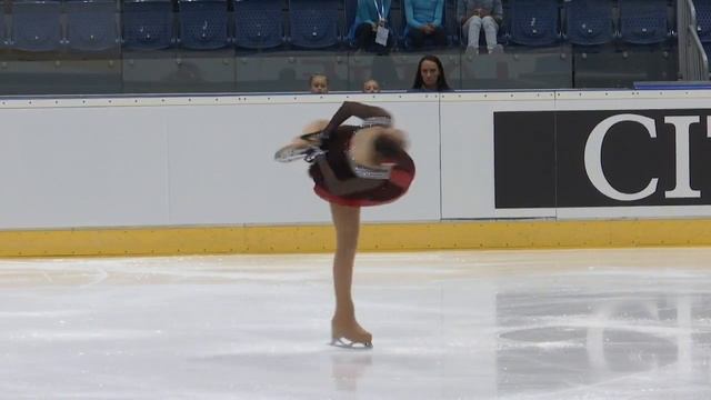 Daniela Ko (Чехия) | ISU Гран При (юниоры) 2018 Братислава | Короткая программа (девушки) смотреть онлайн