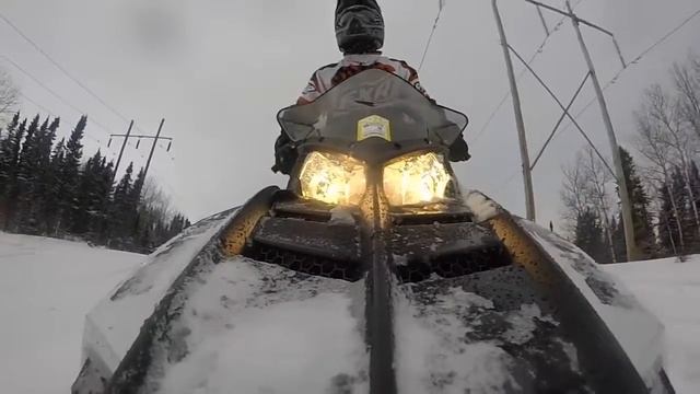 Riding a Hydroline on a 2015 polaris RMK with a sad ending. смотреть онлайн