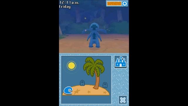 Disney Friends part 1 play with Alien and Stitch (Nintendo DS game) смотреть онлайн