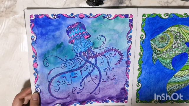 Челлендж "Закончи раскраску" смотреть онлайн