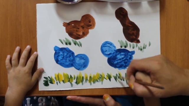 Как рисовать цыпленка. Ребенок ДЦП. Видео про детей. Поиграй-ка с нами! смотреть онлайн