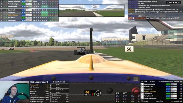 iRacing Formula Renault 2.0 Championship at Silverstone Grand Prix Circuit смотреть онлайн
