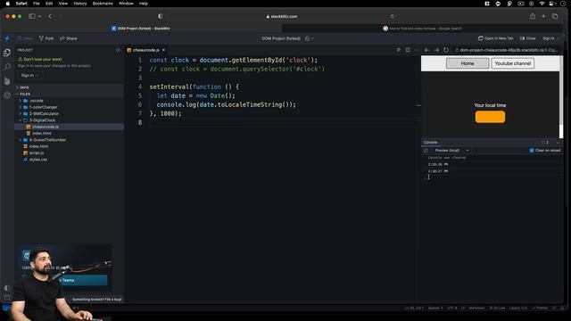 Lets build 4 javascript projects for beginners | chai aur #javascript смотреть онлайн