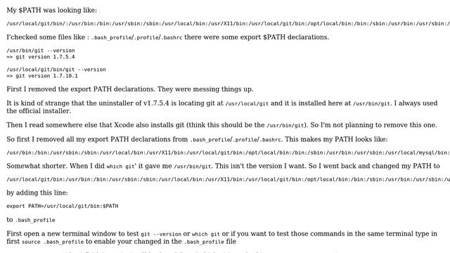 Git still at older version after update on OSX Lion (4 Solutions!!) смотреть онлайн