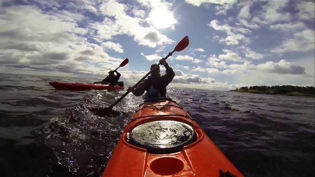 Sea kayaking 2015, Lake Ladoga, Russia смотреть онлайн