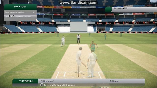 Don bradman cricket 17 tutorial -Part 2- FootWork смотреть онлайн