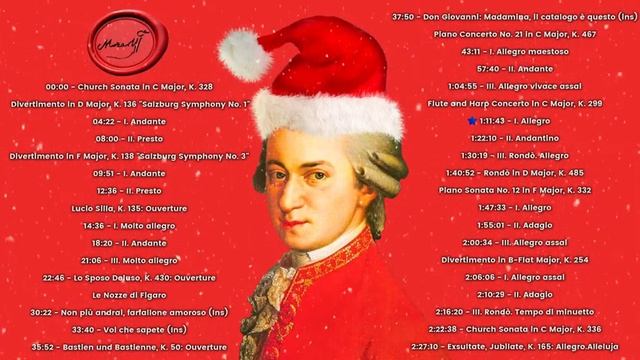 Mozart Piano Christmas (FULL ALBUM - BEST OF MOZART FOR CHRISTMAS - BEST CLASSIC CHRISTMAS) смотреть онлайн