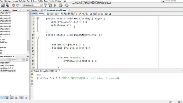 Java Programming Tutorial -65- How to reverse Array (more Arrays) смотреть онлайн