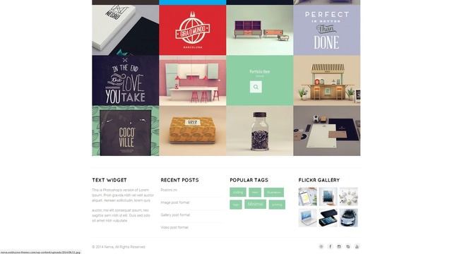 Nerva - Premium Minimal WordPress Theme смотреть онлайн