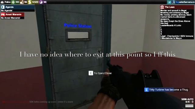 Gmod Dark RP - Blue Lives Matter смотреть онлайн