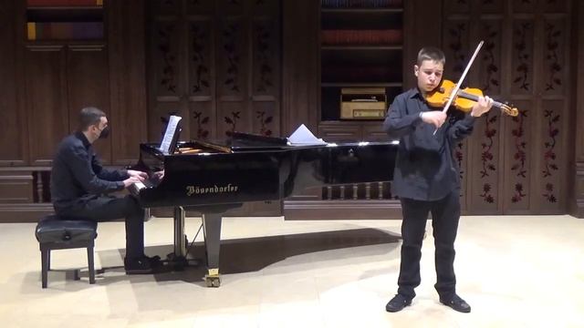 Bela Bartok - 6 Romanian Dances for Violin and Piano - Simeon Goshev смотреть онлайн