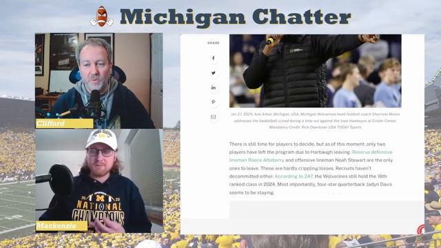 Michigan Football's DOMINANCE will Continue Under Sherrone Moore смотреть онлайн