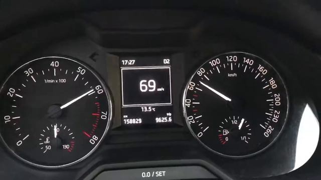 Octavia A7 1.4 TSi CHPA acceleration 0-100 смотреть онлайн