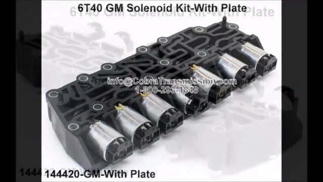 144420 GM With Plate 6T40 Solenoid Kit смотреть онлайн