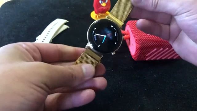 Huawei watch Gt2 - 42, Gold strap 20mm смотреть онлайн