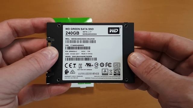 Unbox y Detalles Técnicos Completos WD Green SSD 240GB SATA III смотреть онлайн