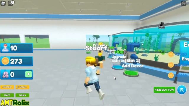ROBLOX - ?[NEW] Aquarium Tycoon ?? - Gameplay - iOS / Android & PC Games смотреть онлайн