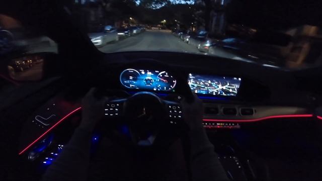 NIGHT POV TEST DRIVE Mercedes GLE 300 d 4MATIC смотреть онлайн