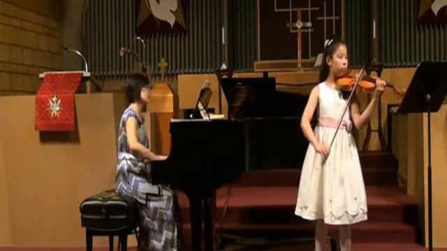 Angela's Violin Performance - Violin Concerto No.4 K218, Allegro by Mozart смотреть онлайн