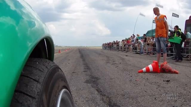 (EEDC) -- Burn Drift Minsk - запись с камеры установленной на переднем крыле смотреть онлайн
