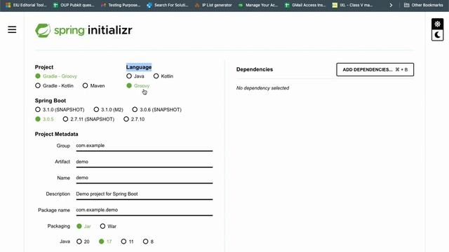 SpringBoot Initializr and Introduction смотреть онлайн