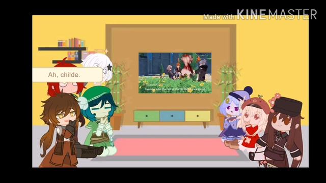 Genshin Impact characters reacts to Jean chasing Klee during windblume festival! [Gacha club] смотреть онлайн