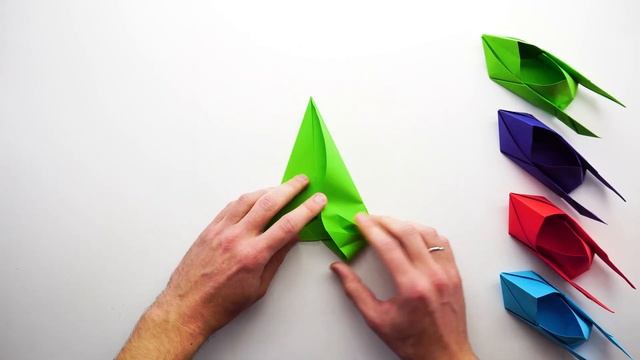 Cómo hacer un barco de papel - Barco de origami смотреть онлайн