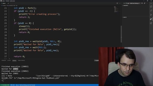 What is waitpid? смотреть онлайн