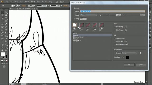 Illustrator Tutorial - Fashion Design: Making a zipper brush смотреть онлайн