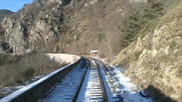 TRAIN CEVENOL : MONISTROL D'ALLIER à JONCHERES 9/12/12 VUE ARRIERE 03 смотреть онлайн