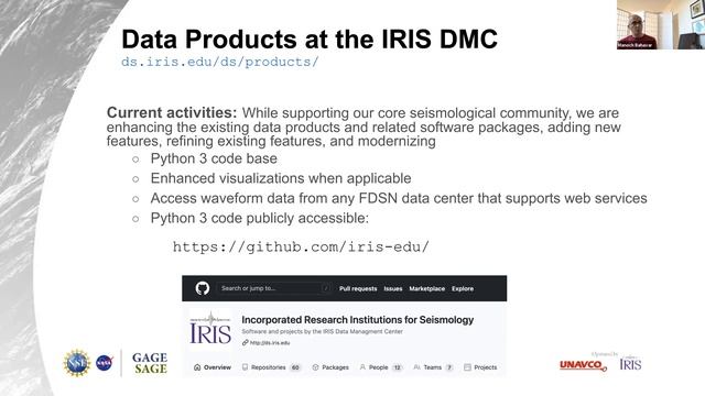 Mini-course: IRIS & UNAVCO Data Services смотреть онлайн