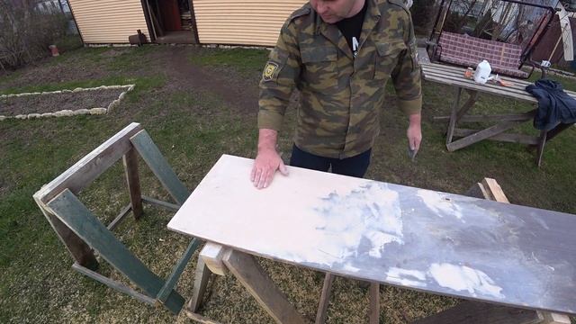 НОВАЯ ЖИЗНЬ СТАРОЙ МЕБЕЛИ. Реставрация старого шкафа. Как покрасить старую мебель. смотреть онлайн