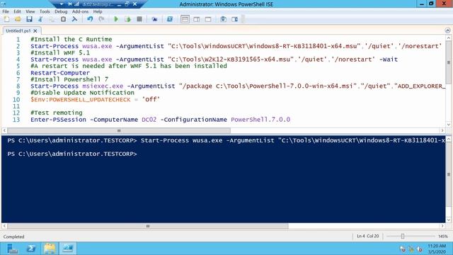 How to install Powershell 7 on Windows Server | QuickTip смотреть онлайн